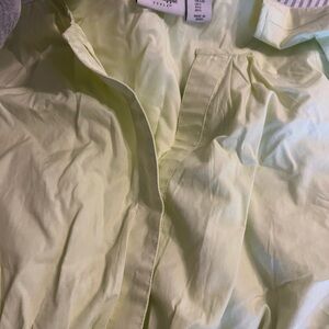 Lime Green / yellow maxi dress (Haute Hippie- Large)